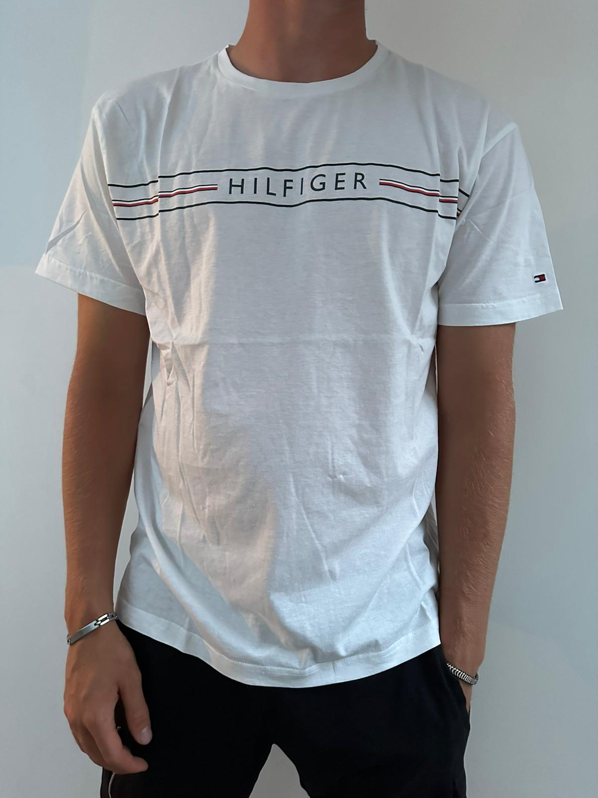 Tommy Hilfiger | Organic Tee Corporate | Wit