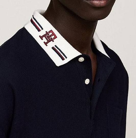 Tommy Hilfiger | Long sleeve polo | Black |