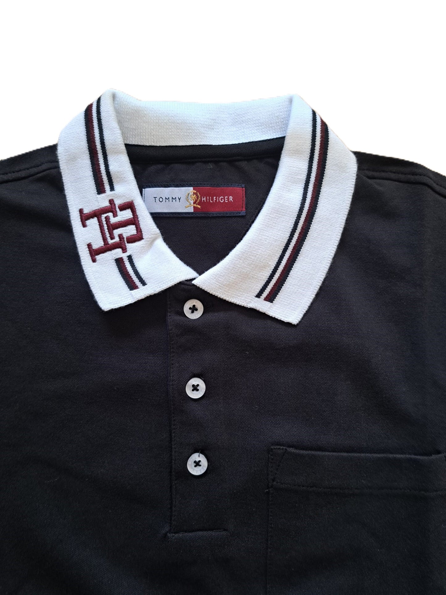 Tommy Hilfiger | Long sleeve polo | Black |