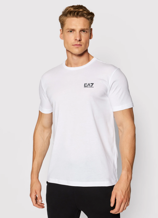 Emporio Armani Tee | Regular fit | Wit