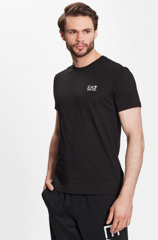 Emporio Armani Tee | Regular fit | Zwart