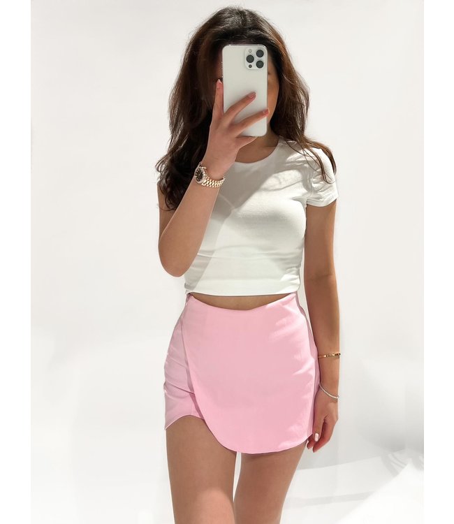 Zahra skort Roze